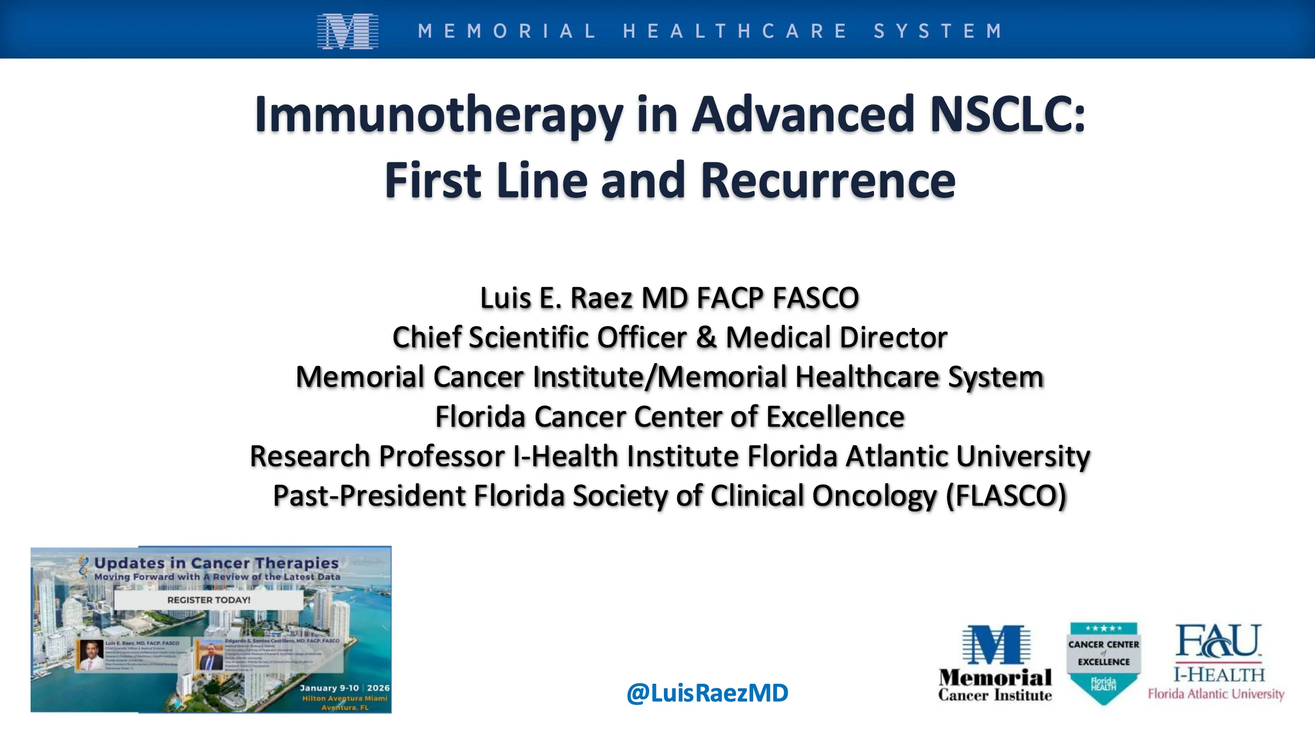 Courses | 2026 Updates in Cancer Therapies | The Actual Landscape of ...